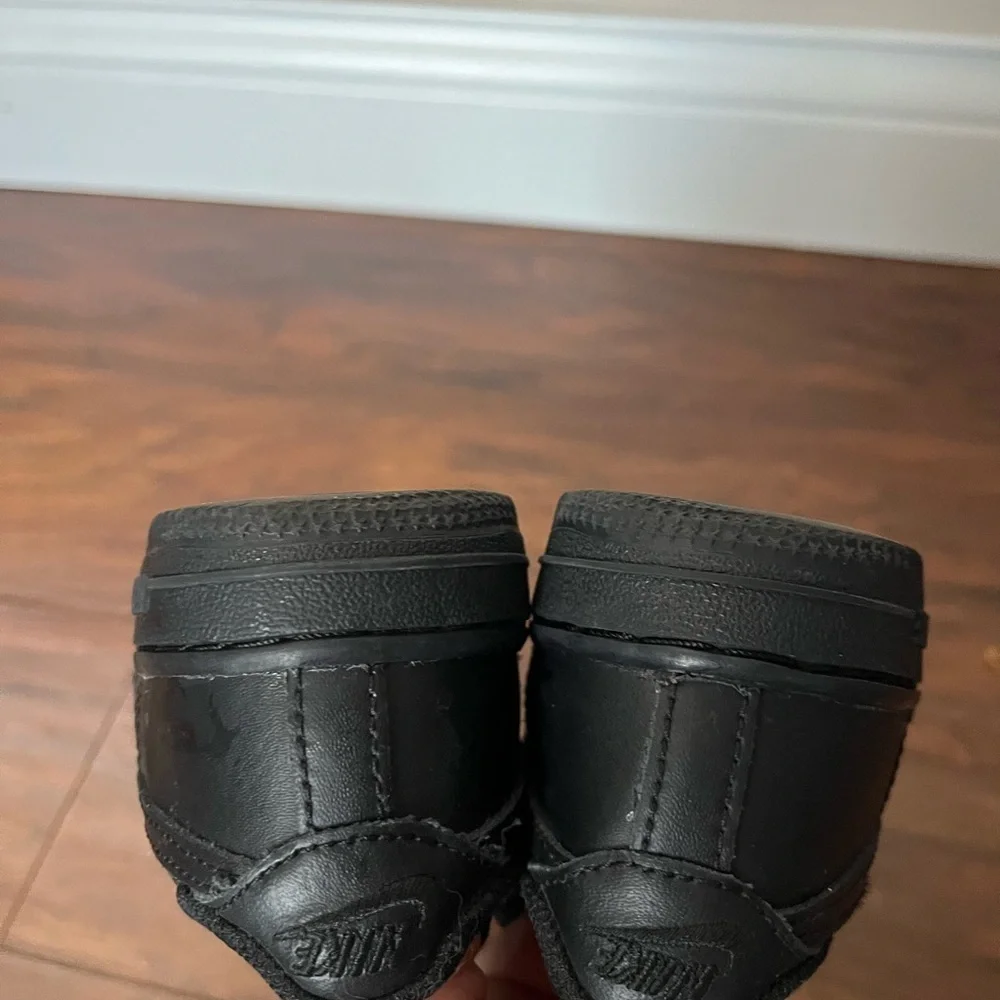 Nike Air Force 1 Black Sneakers -Size 10